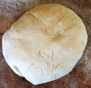 Kneeded dough